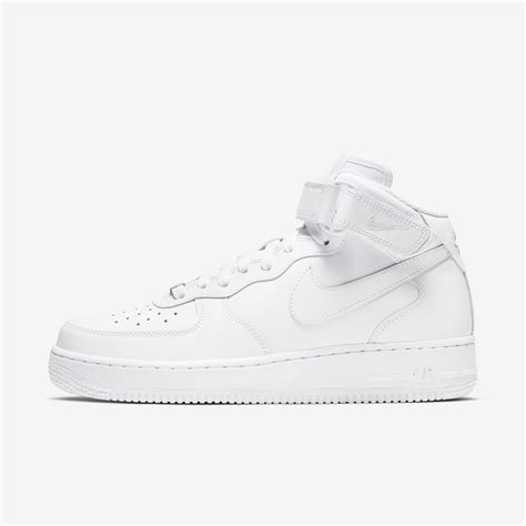 nike air force mid zwart|air force 1 schoenen.